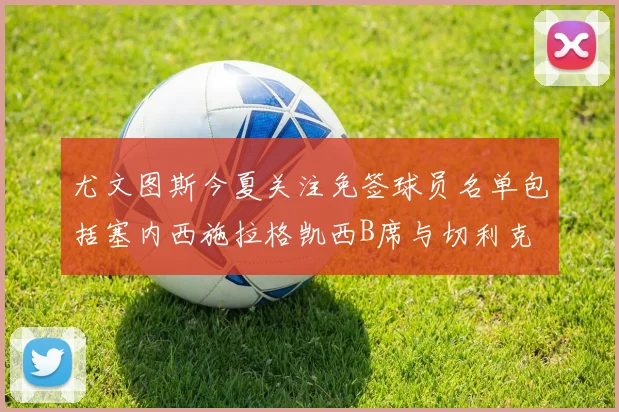 尤文图斯今夏关注免签球员名单包括塞内西施拉格凯西B席与切利克